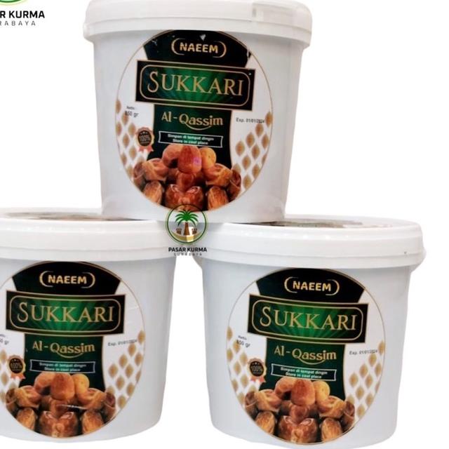 

BISA COD ✔️Kurma Sukari Ember 850gram Original / Kurma Sukary Sukkari AlQassem / Kurma Ruthab, rutob|SQ8