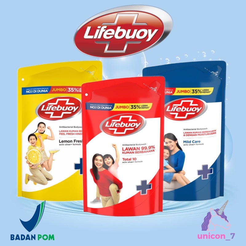 Jual Unicon Ml Lifebuoy Ml Ml Ml Sabun Mandi Cair