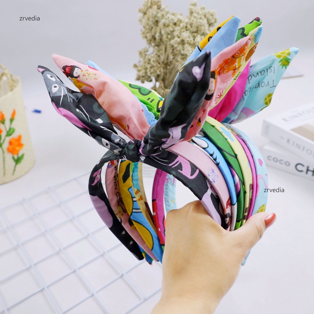 Bando Conny - Pita Rambut Lucu Wanita Aksesoris Murah / Bandana Anak Perempuan Korea Style Kiosbalitaaprillia