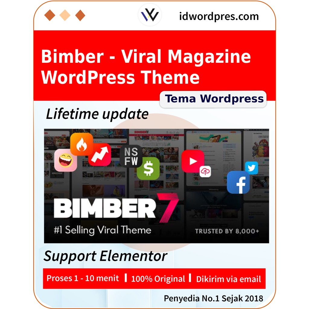 Bimber - Viral Magazine WordPress Theme