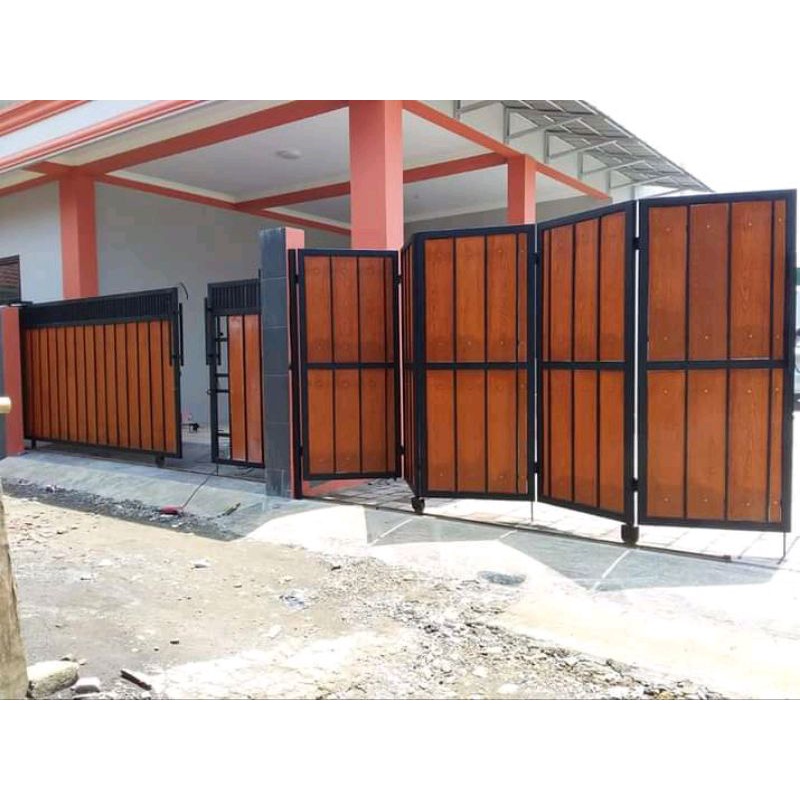 Jual pagar lipat canwod minimalis | Shopee Indonesia