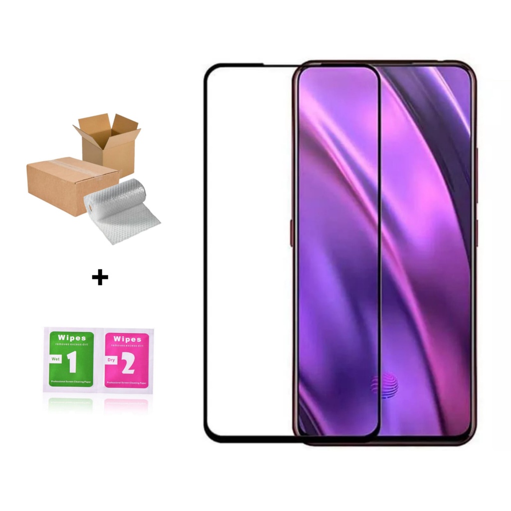 (GARANSI) Tempered Glass 5D Redmi 6 Pro / Mi 6x +packing+bubble / Antigores Kaca Redmi 6 Pro / Mi 6x