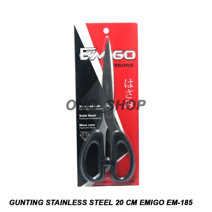 

Gunting Stainless Steel 20 cm Emigo EM-185 onosh00 dijamin