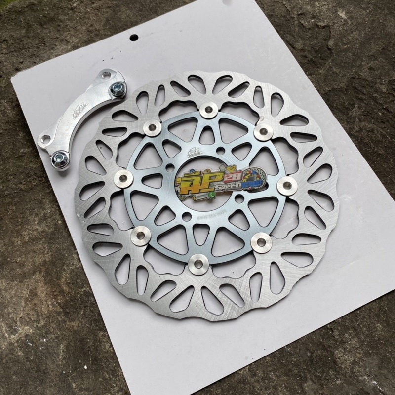DISC CAKRAM DEPAN MATIC YAMAHA MIO SMILE MIO SPORTY SOUL CARBU FINO CARBU XEON CARBU UKURAN 260 MM BY PRO 1 / PIRINGAN LEBAR 260 MM BY PRO 1 MATIC MIO FINO SOUL XEON BAHAN FULL CNC