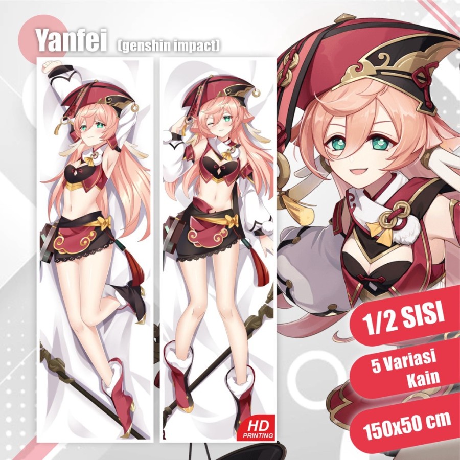 DAKIMAKURA YANFEI GENSHIN IMPACT 150X50 CM (COVER ONLY)