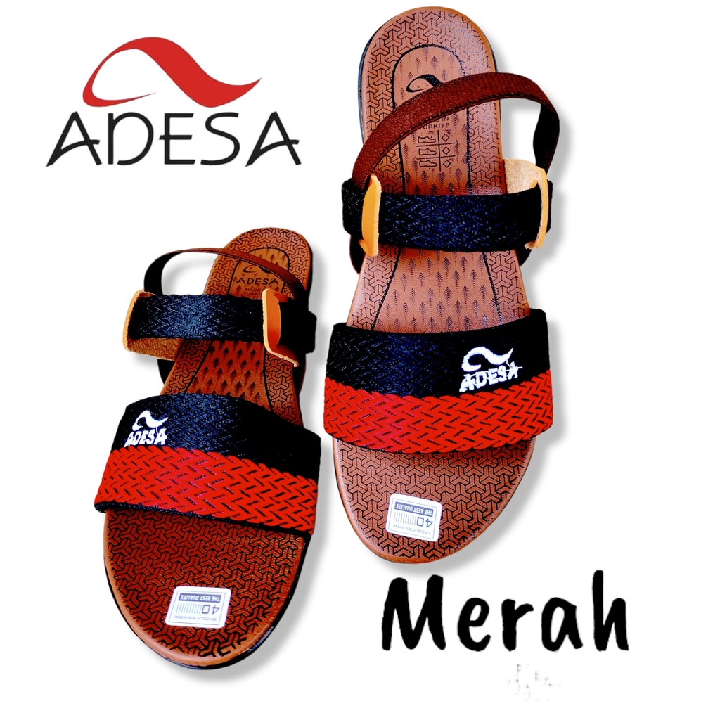 promo cuci gudang java zee sandal wanita adesa selempang rajut berbagai warna sandal turki terbaru, sandal distro sandal slide perempuan sandal murah sandal selop flat