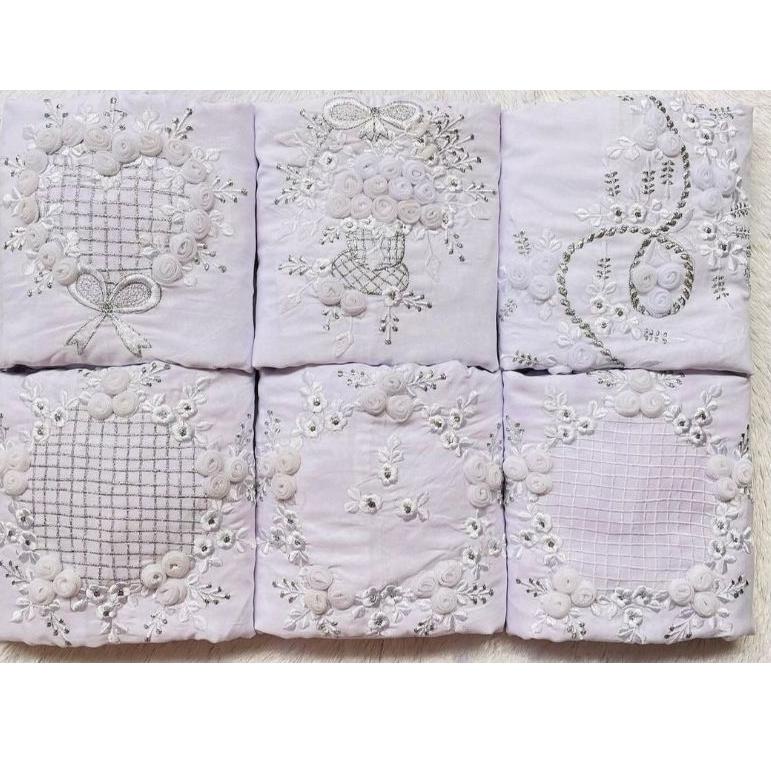 Miyshaide Mukena Terusan Lajuran Bordir Rapi Tile Jumbo Rayon Super {TPH.21De22ᴹ}