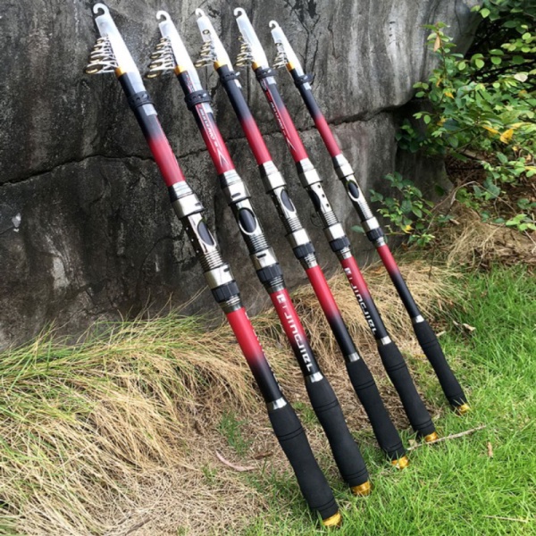

Dijual Jingjie Pro Joran Pancing Super Hard Carbon Fiber Telescopic 2.1M Red Berkualitas