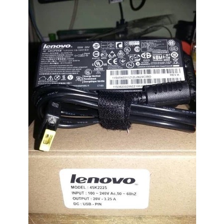 ADAPTOR CHARGER LAPTOP LENOVO 20V-3 25A USB