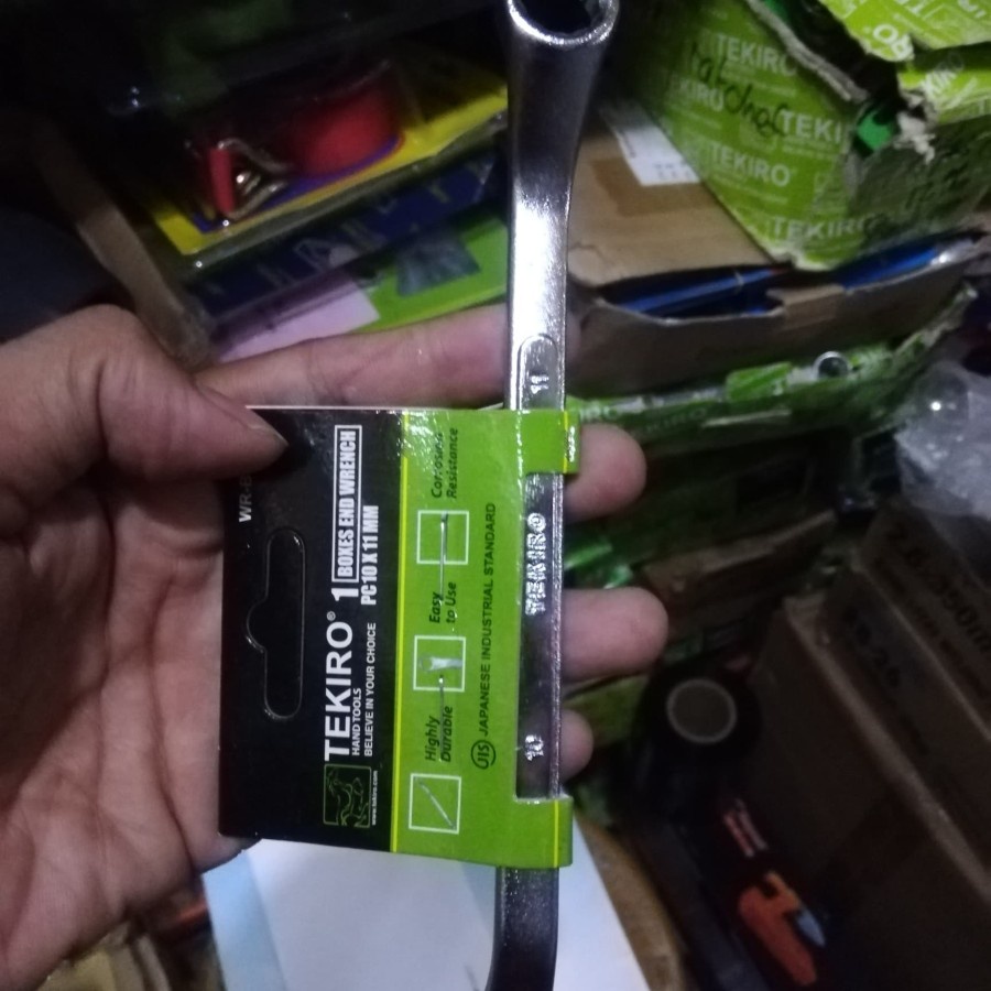 Kunci Ring Tekiro 10x11mm / Box End Wrench Tekiro 10 x 11 mm