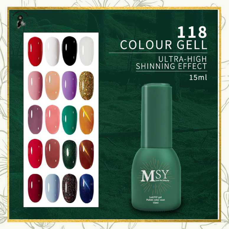 [ COD ] GEL POLISH 15ML 117COLOUR/CAT EYE/JELLY COLOUR/UV NAIL GEL POLISH/SOAK OFF/KUTEK GEL 81-127