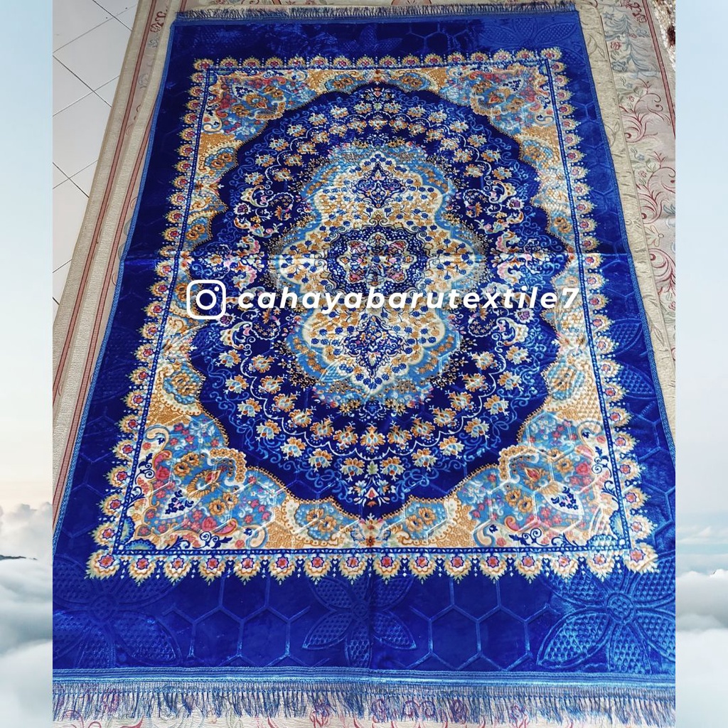Karpet Al Aqsa Made In Turkey Ukuran 160X230 Karpet Lembut Karpet Motif Turkey Karpet Anti Slip