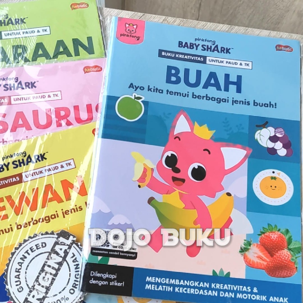 Buku Seri Pinkfong Baby Shark - Buku Kreativitas