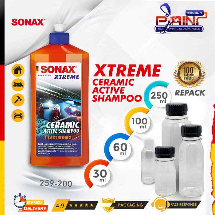 SONAX Xtreme Ceramic Active Shampoo 259-200 - REPACK / ECER