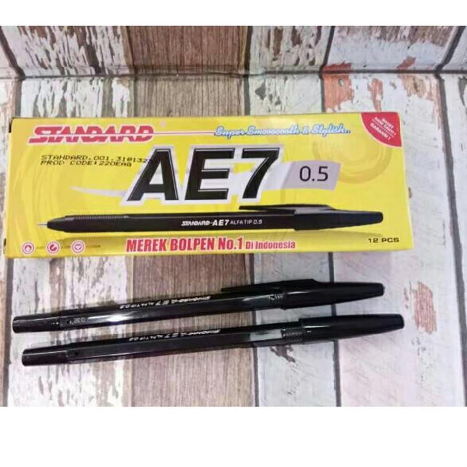 

[KODE PRODUK Z6HUY9069] [D] Pulpen Standard AE7 (12 PCS)