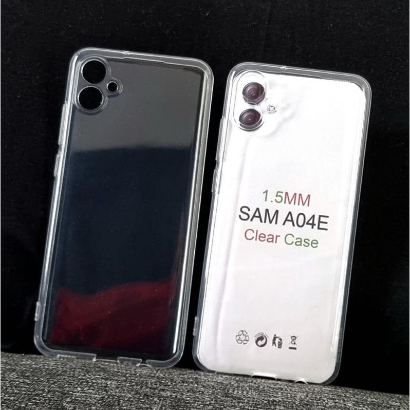 SAMSUNG A04 A04S A04E A03E CLEAR HD 2.0 CASING SOFTCASE SILIKON BENING BAHAN TEBAL ANTI JAMUR