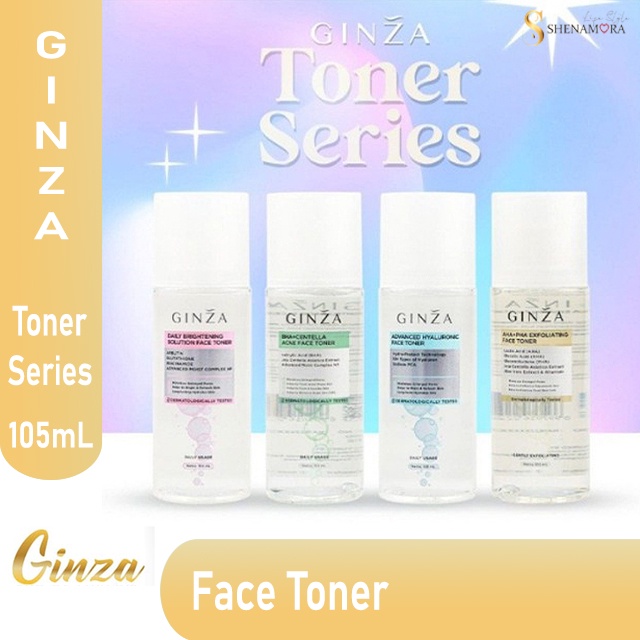 Ginza Face Toner Daily Brightening Solution  105ml | PINK