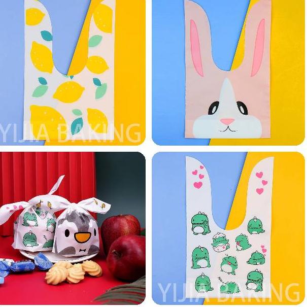 

S(18✔) Plastik rabbit small | plastik souvernir rabbit kecil motif kekinian murah