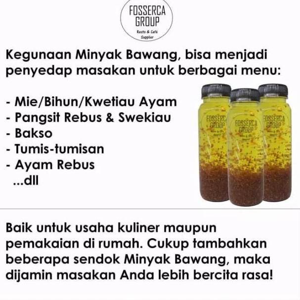 

(D-B1B-➸) Minyak Ayam Bawang untuk Masak (Chicken Garlic Oil for Cooking) 1 Liter murah