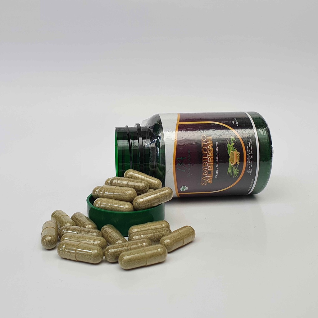 Kapsul Sambiloto / Sambiloto Albirkah / extrak Sambiloto Kapsul