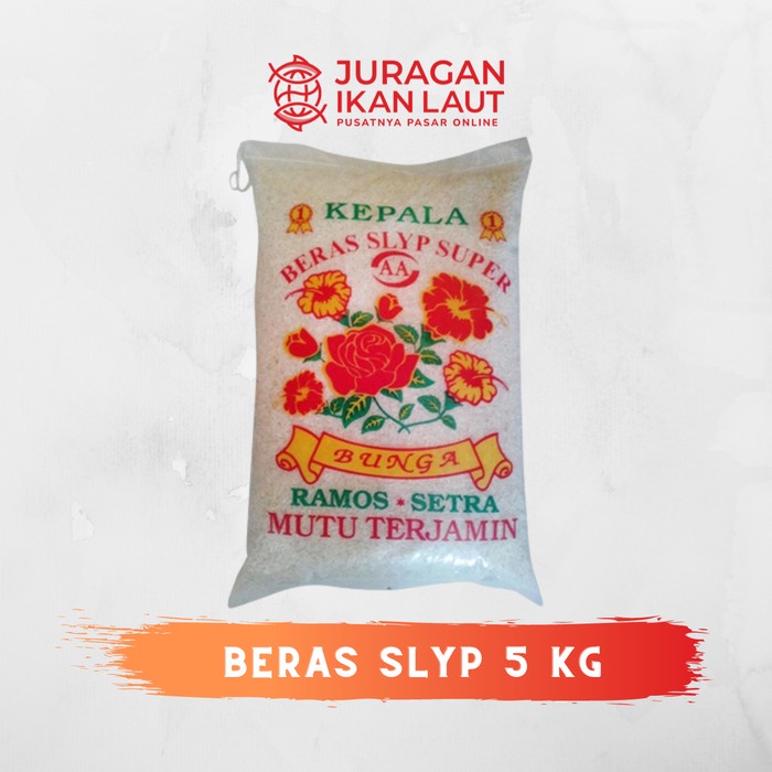 

Beras SLYP Super Cap Bunga Ramos Setra - 5 Kilogram