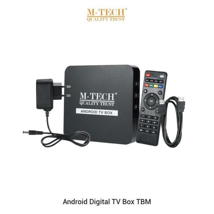 TV BOX MTECH TBM 4K Smart TV Box GARANSI RESMI