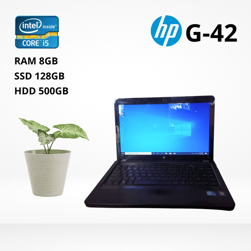 Jual Laptop HP G42 Intel Core I5 / SSD / HDD / RAM 8GB / Bekas