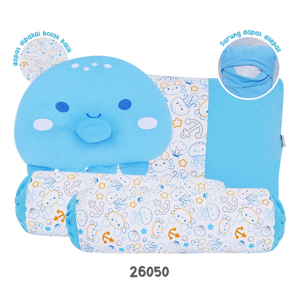 Kiddy Set Bantal Guling Anak / Baby Pillow Set / 26050