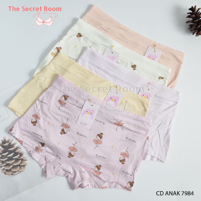 TALLY KIDS GIRL 7984 I CD CELANA DALAM BOXER ANAK CEWEK PEREMPUAN