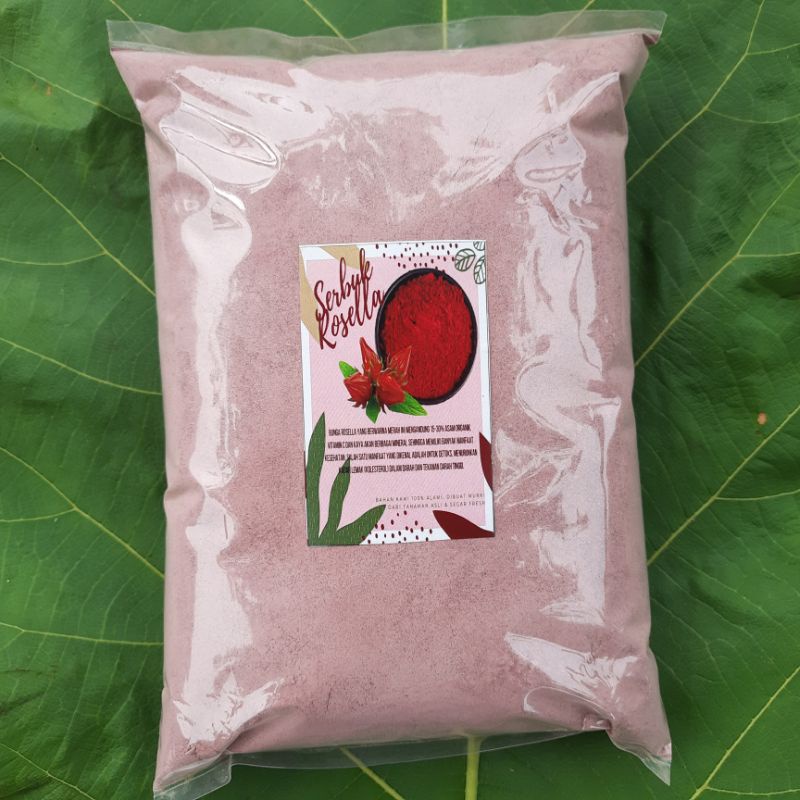 

Bubuk Serbuk Rosella Rosela 500 gram Murni