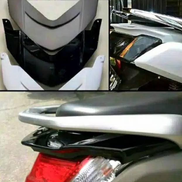 Ducktail Nmax Old Sirip Lampu Stop Nmax Old Cover Topi Lampu Stop Nmax