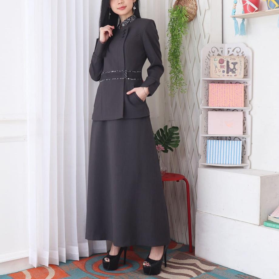 Murah Banget BLAZER WANITA B&V / Seragam PNS / Seragam Pemda / Blazer PNS  / Baju Dinas Pemda Wanita