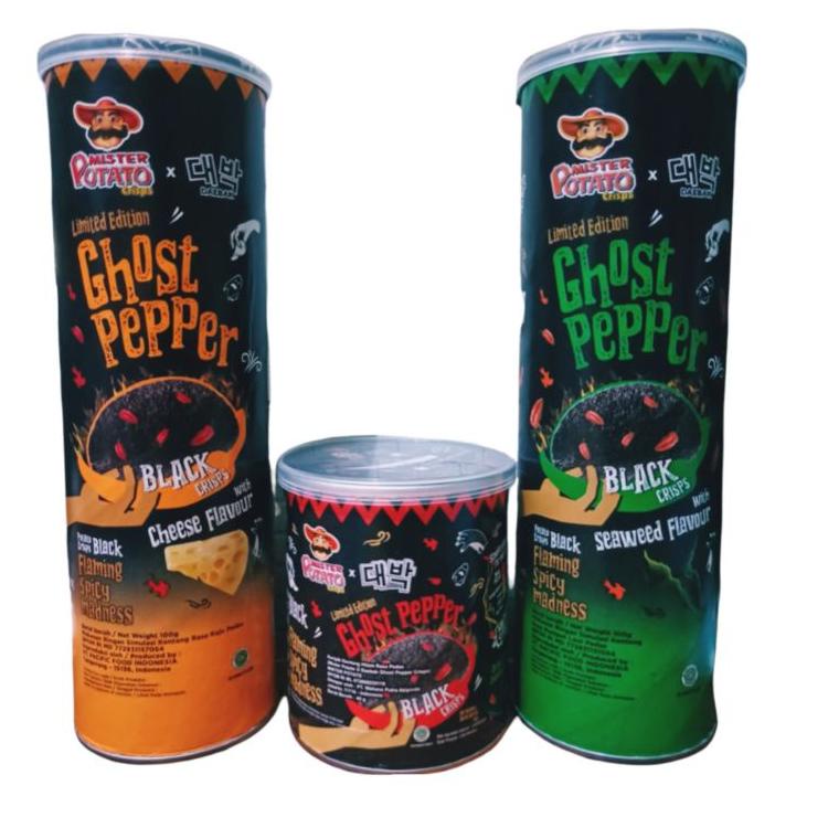 

[PRODUK C6QGI] Mister Potato X Ghost Pepper Limited Edition 45gr / 100gr GJ9