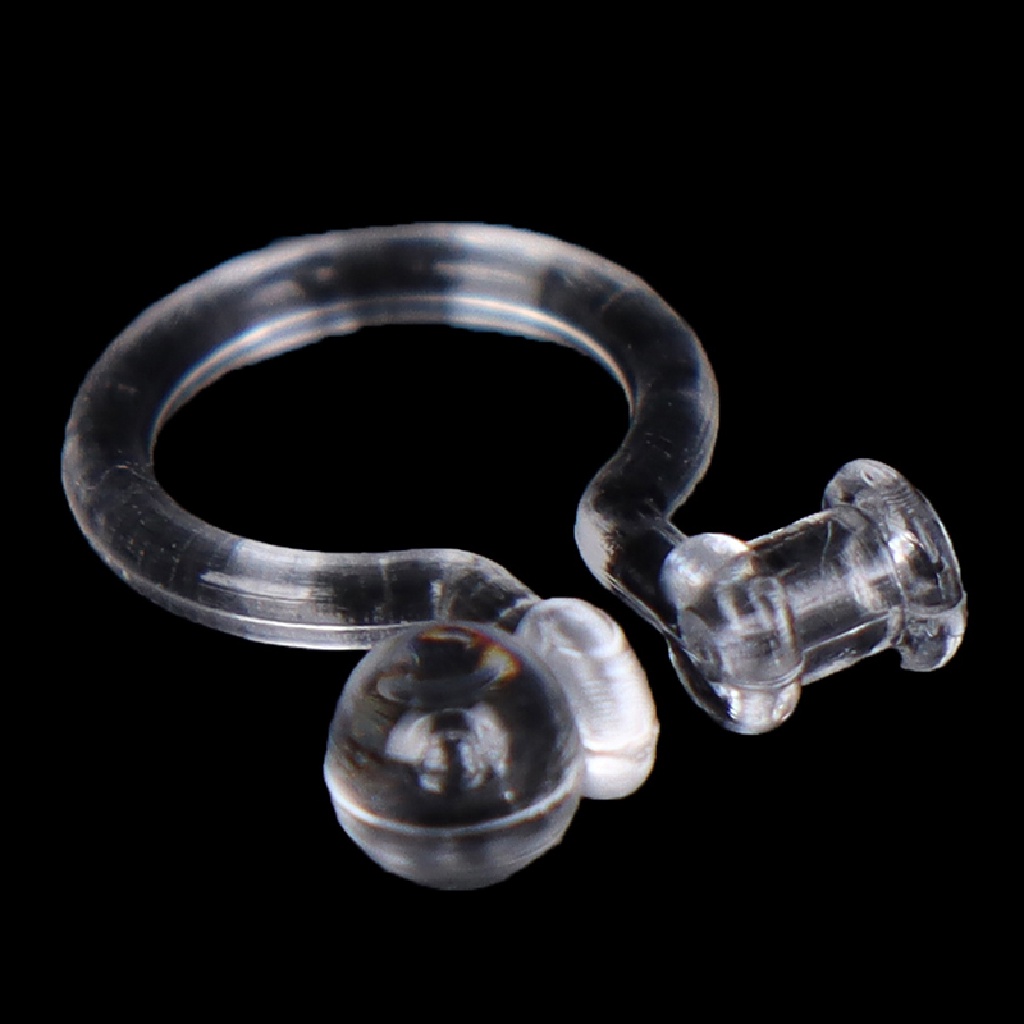 /Konverter Anting Klip on Fashion Hot// Invisible Untuk Temuan Perhiasan Telinga Non Tindik.