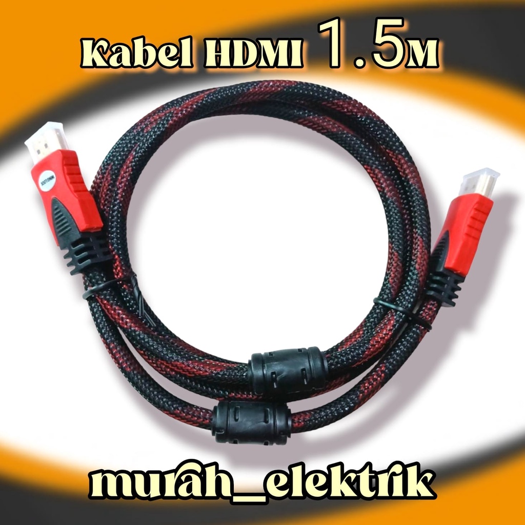 Kabel HDMI 1,5M/Kabel HDMI Murah/Kabel HDMI