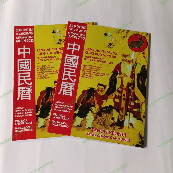 

Ming Lik /Thung su 2023 Tahun Kelinci /Buku Ming Li Bahasa Indonesia