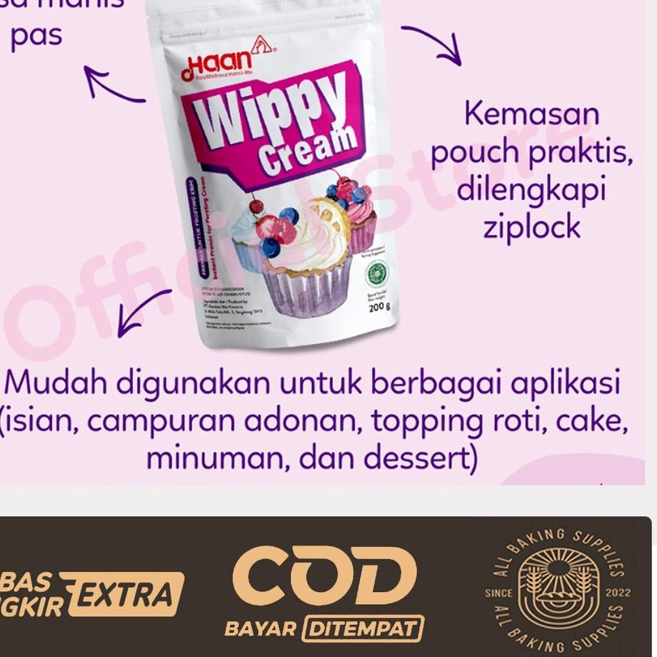 

Barang Terlaris Haan Wippy Cream 200gr Pouch,,,