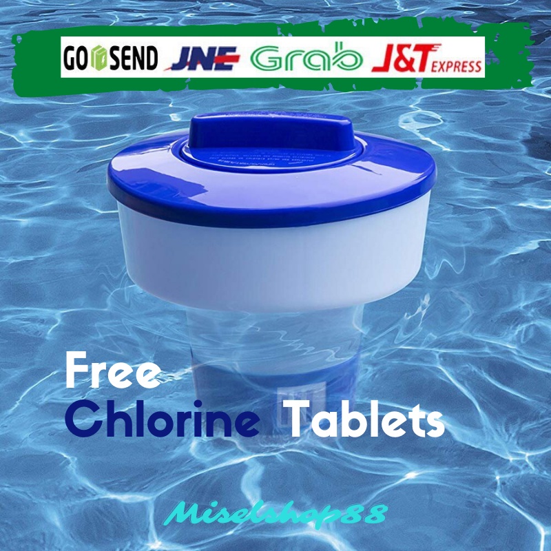 floating chlorine klorin dispenser pelampung Kaporit Tablet