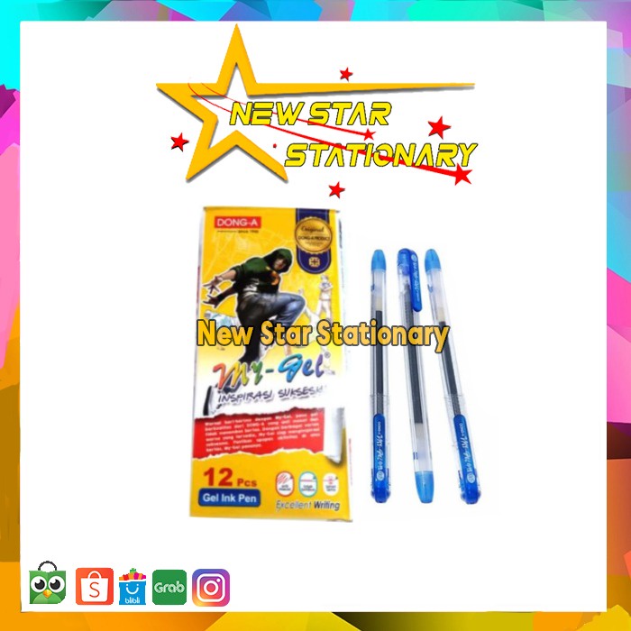 

Pulpen My Gel Blue / KTK