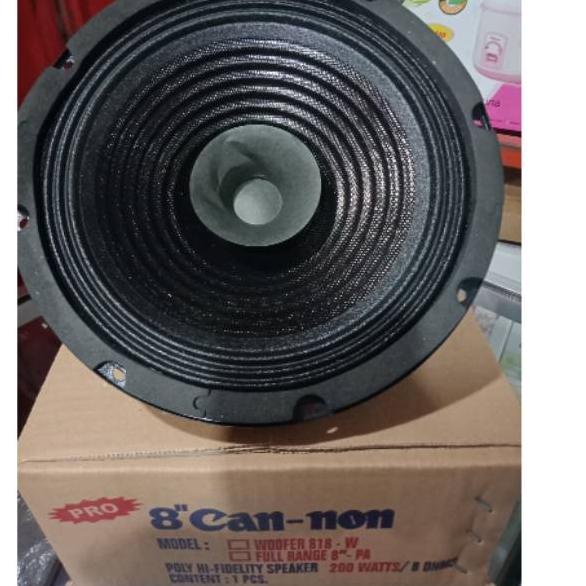 Terpercaya Speaker  Spiker  Speker Canon Pro 8 inch Full range PA 200W 8 0hm