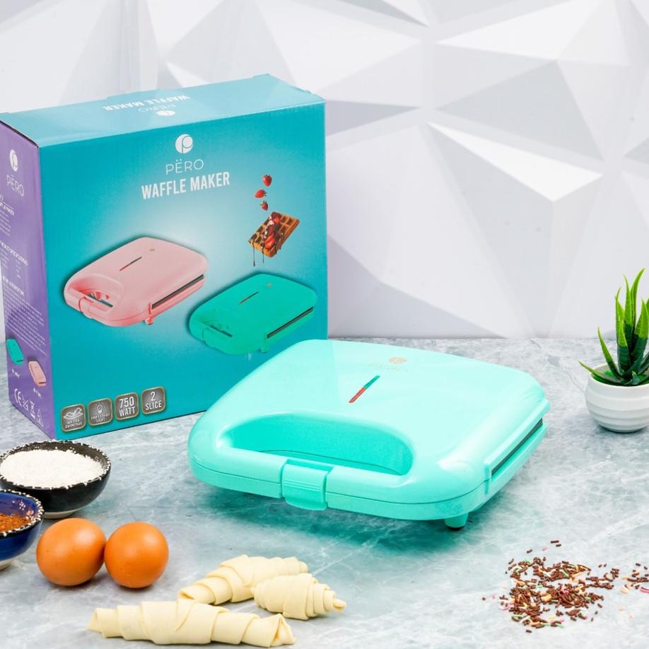 Ready PERO WAFFLE MAKER NONSTICK / MESIN WAFFLE ELEKTRIK ANTI LENGKET