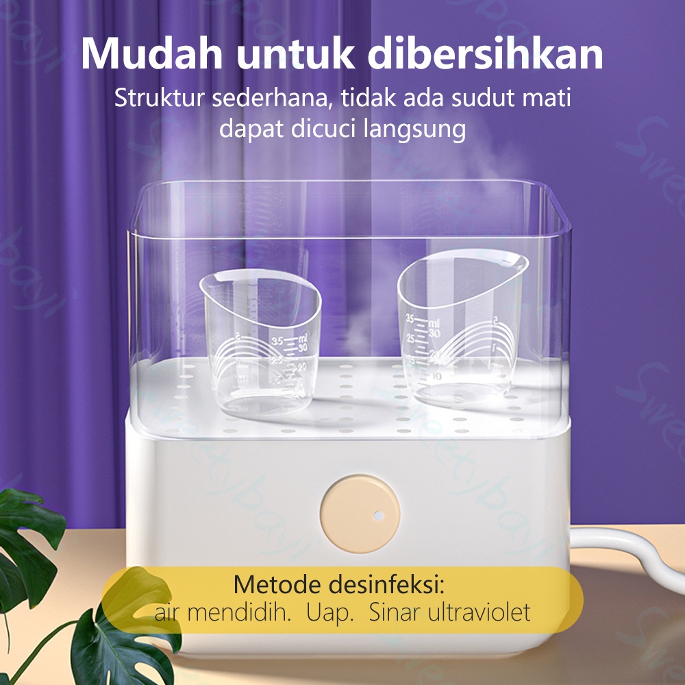 Sweetybayi Little baby cup feeder BPA Free Gelas minum asi bayi 35ml