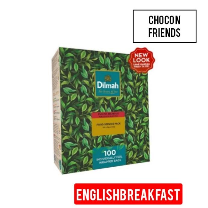 

Teh Dilmah 100sachet English Breakfast