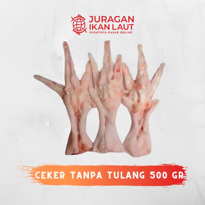 

Ceker Ayam Tanpa Tulang Frozen Dakbal - 500 Gram