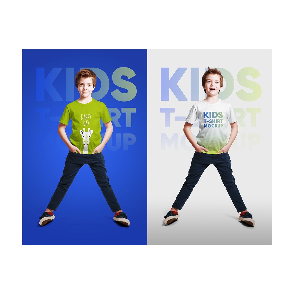 Kids Boy T-Shirt Mockups Vol2 part 2