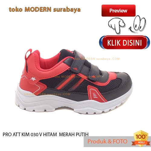 Sepatu anak sepatu sekolah sneakers kets velcoPRO ATT KIM 030 V