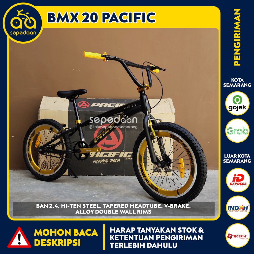 Sepeda Dewasa & Anak BMX 20" PACIFIC - 2.5 3 Cowok Laki-laki