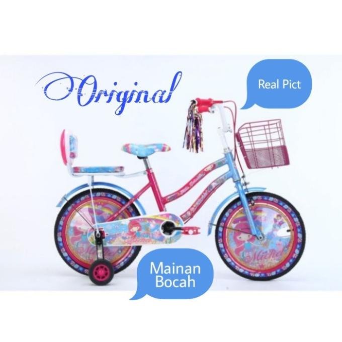 Sepeda Mini 12 Inch Michel Princess Sepeda Anak Mini 12 Michel #Original