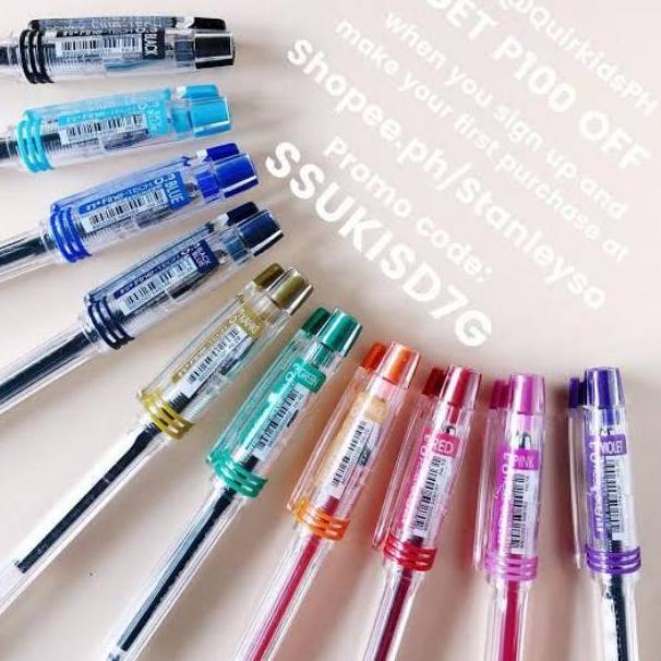 

(E-R8R-➸) DONG A FINETECH FINE TECH FINETEC FINE TEC PULPEN PEN GEL WARNA 0.4 0.3 0.25 viral