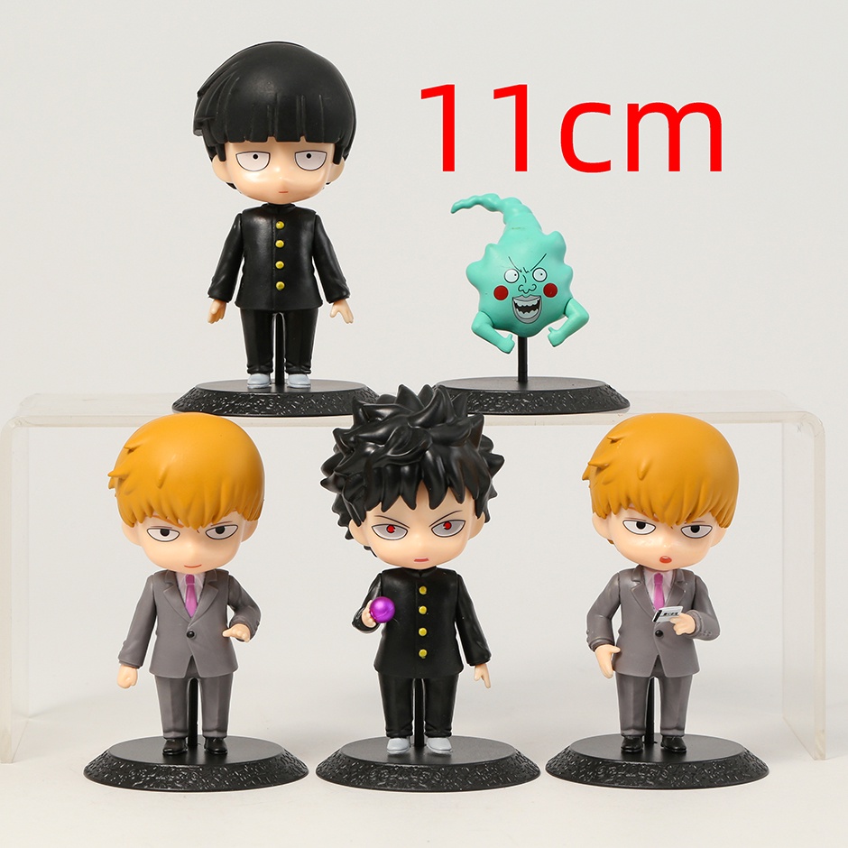 Figure Mob Psycho 100 Shigeo Ritsu Kageyama Reigen Arataka set 5